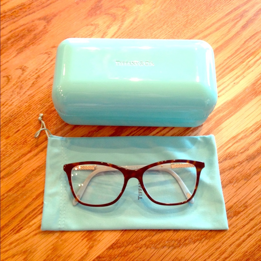 Tiffany & Co. tortoise shell glasses